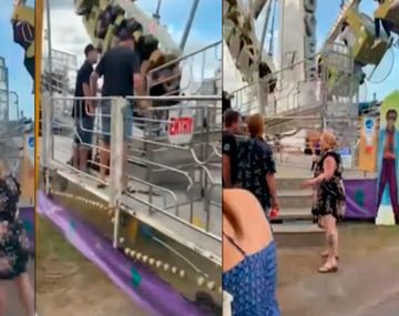 Una joven cayó desde 30 metros de altura en un parque de diversiones