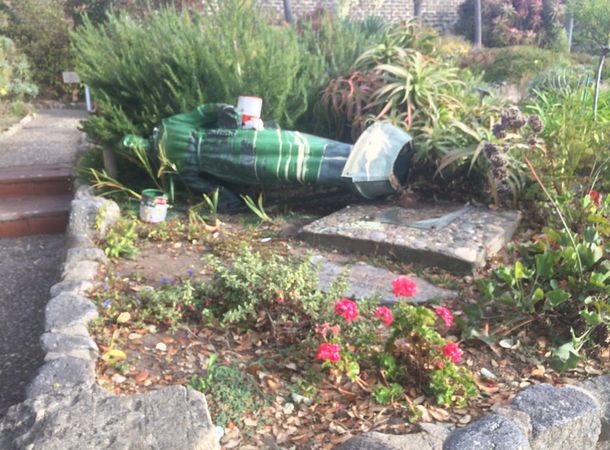 Destruyeron la tumba del santo que fue canonizado por Francisco en EE.UU.