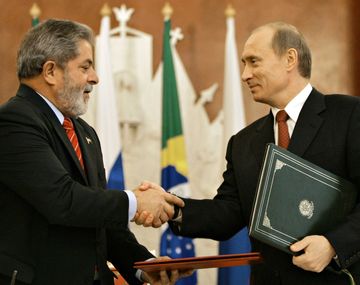 Putin felicitó a Lula: confía en el desarrollo de una cooperación constructiva