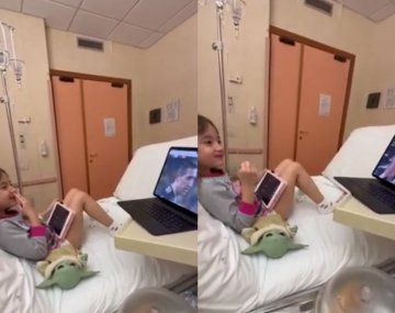 El tierno video de la hija de Di María y la promesa que le cumplió el jugador