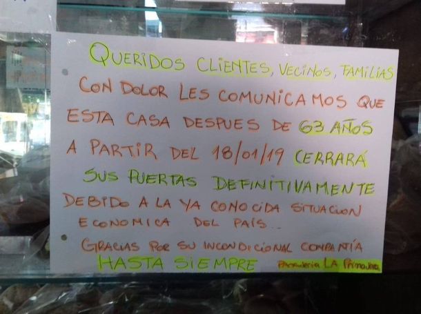 Una legendaria panadería de La Plata llegó a su fin por los tarifazos
