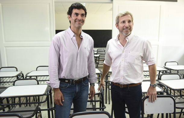 Urtubey y Frigerio en la inauguración de una escuela en Tartagal