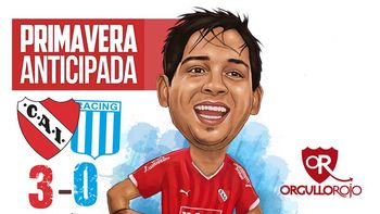 el clasico del clasico: las cargadas de independiente a racing tras la goleada el clasico del clasico: las cargadas de independiente a racing tras la goleada