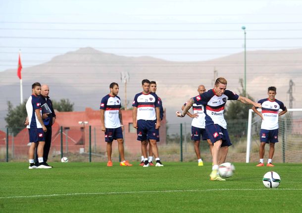 Así se prepara San Lorenzo en Marruecos