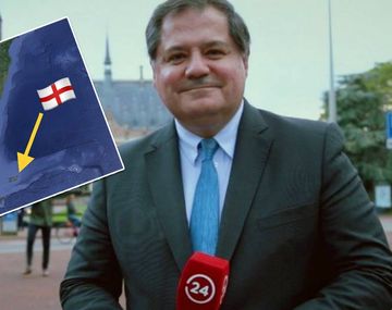 Periodista chileno quiso hacer un chiste sobre el Mundial haciendo referencia a las Malvinas.