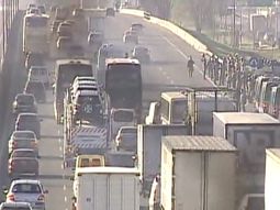 tras dos horas de piquete, liberaron el transito tras dos horas de piquete, liberaron el transito