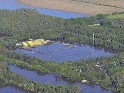 mira como quedo el estadio de flandria por la crecida del rio lujan mira como quedo el estadio de flandria por la crecida del rio lujan
