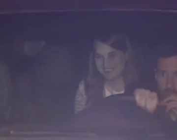 Así llegaron Lionel Messi y Antonella Roccuzzo al City Center