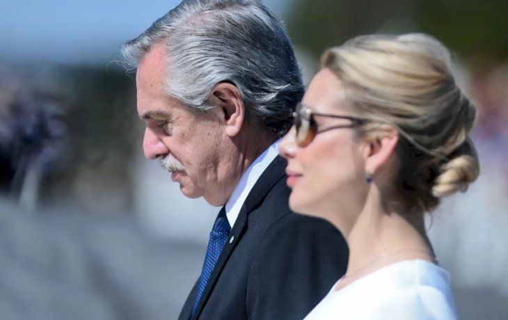Alberto Fernández y Fabiola Yañez.
