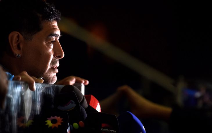 Maradona lamentó la muerte de Fidel Castro