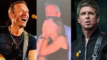 la cruda indirecta de oasis a coldplay: no nos importa con quien se toquetean