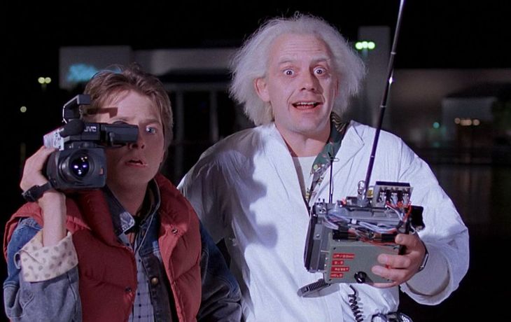 Michael J. Fox y Christopher Lloyd