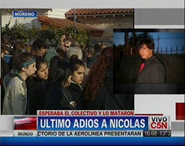 Despedida de Nicolás