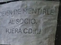 Clima caliente en Gimnasia de La Plata: duro mensaje contra la dirigencia