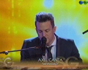 El show de Axel en el programa de Susana Giménez