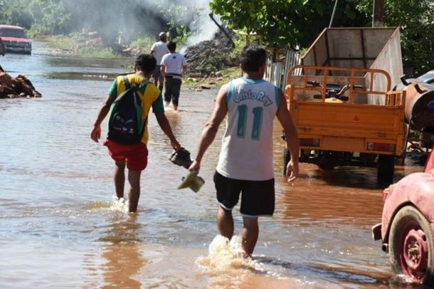 Más de mil evacuados en Formosa por la crecida de los ríos Paraguay y Pilcomayo