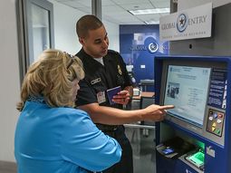 Uno de los puestos de pre admisión de Global Entry Uno de los puestos de pre admisión de Global Entry