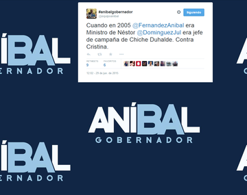 Se recalienta en las redes sociales la interna entre Aníbal F. y Domínguez