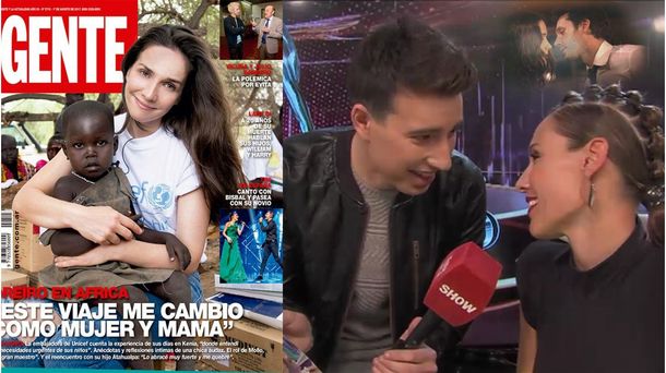 El rechazo de Pampita cuando le quisieron preguntar por Natalia Oreiro