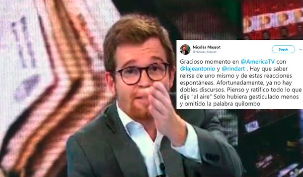 Ratifico todo lo que dije: la palabra de Nicolás Massot tras el papelón en una entrevista