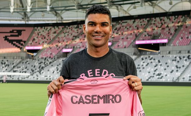 Inter Miami hizo oficial la llegada de Casemiro: será compañero de Lionel Messi