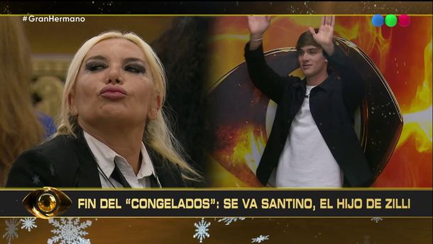 La emoción de Yanina Zilli en Gran Hermano: su hijo entró en un congelados y la sorprendió