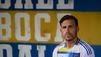 Leandro Paredes con la nueva camiseta de Boca Leandro Paredes con la nueva camiseta de Boca
