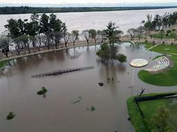 Evacuaciones en Concepción (Entre Ríos).