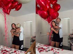 La romántica sorpresa de la China Suárez a Icardi por su cumpleaños