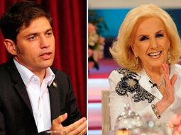 Axel Kicillof le pidió disculpas a Mirtha Legrand por tratarla de señora grande