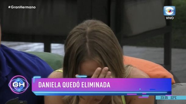 Gran Hermano: quién lloró por la salida de Daniela y sorprendió a todos