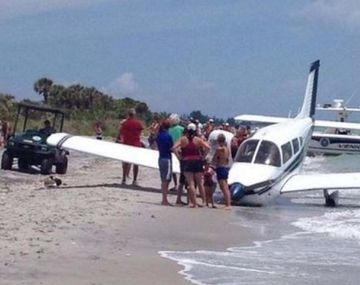 Una muerte insólita: tomaba sol en Miami y fue atropellado por una avioneta bimotor