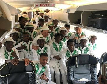 A puro estilo: así llegó a Rusia uno de los rivales de Argentina