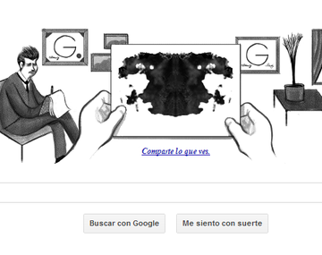 ¿Qué significan las manchas que aparecen en el logo de Google?