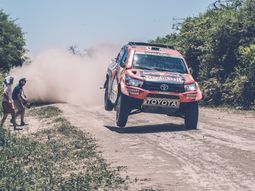 Al-Attiyah tuvo problemas en la primera etapa Al-Attiyah tuvo problemas en la primera etapa