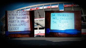 en medio de la interna de barras, aparecen amenazas contra el instituto de river en medio de la interna de barras, aparecen amenazas contra el instituto de river