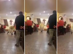 Un cura baila y canta una versión parroquial de Despacito Un cura baila y canta una versión parroquial de Despacito