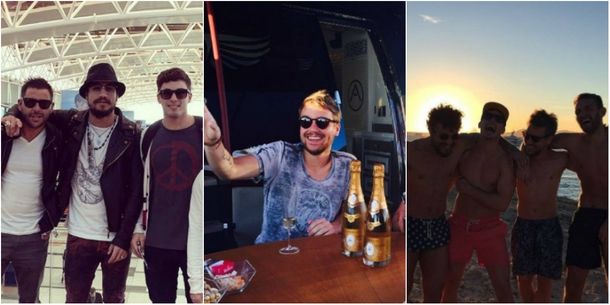 Otra vez soltero, Daniel Osvaldo se relaja en Ibiza