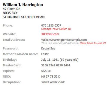 Presentan una web que permite crear una identidad falsa