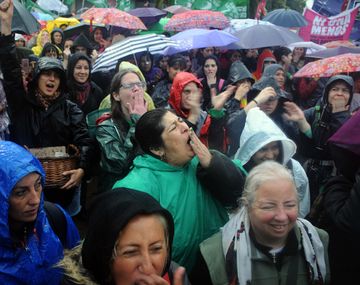 Suspendieron el acto de apertura del Encuentro Nacional de Mujeres por la tormenta
