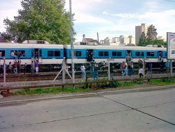 Otra vez problemas con una formación del Sarmiento