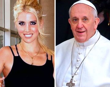Wanda Nara se ilusiona con conocer al Papa Francisco
