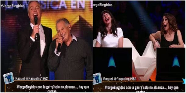 Griselda Siciliani debutó como jurado en Elegidos ¡y la piropeó un concursante!