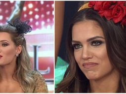 Mica Viciconte llegó al Bailando para bailar la salsa de tresy se peleó con todos. Mica Viciconte llegó al Bailando para bailar la salsa de tresy se peleó con todos.