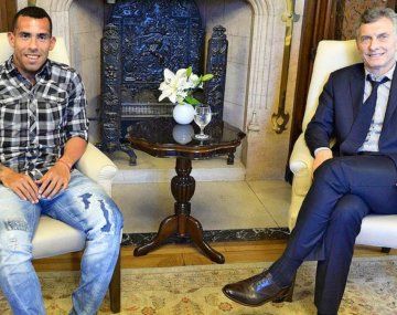 Macri despidió a su querido Tevez: Éxitos en lo que viene