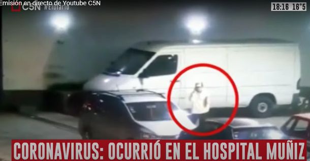 VIDEO: Tenía síntomas de coronavirus y se escapó de la ambulancia