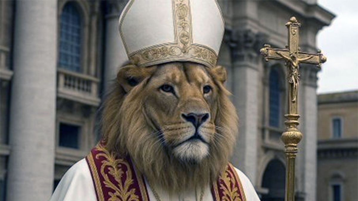 Masivas críticas a Javier Milei por la ilustración que publicó sobre el papa León XIV
