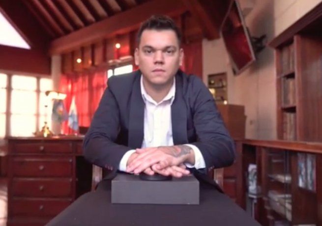 Los mediáticos al poder: Brian Lanzelotta lanzó su candidatura