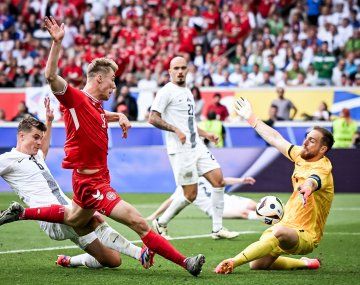 Eurocopa 2024: Dinamarca y Eslovenia igualaron 1-1 en el debut