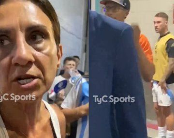 Alexis Mac Allister tuvo que salir de la cancha para garantizar el ingreso de su familia al estadio